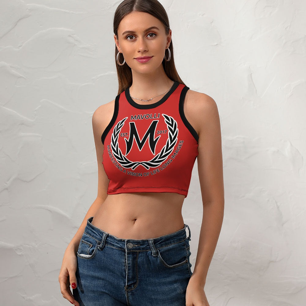 Women's Mavolli Cropped Tank Top (slim)