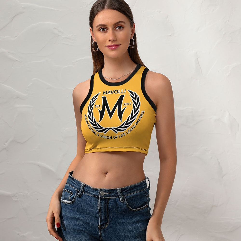 Women's Mavolli Cropped Tank Top (slim)