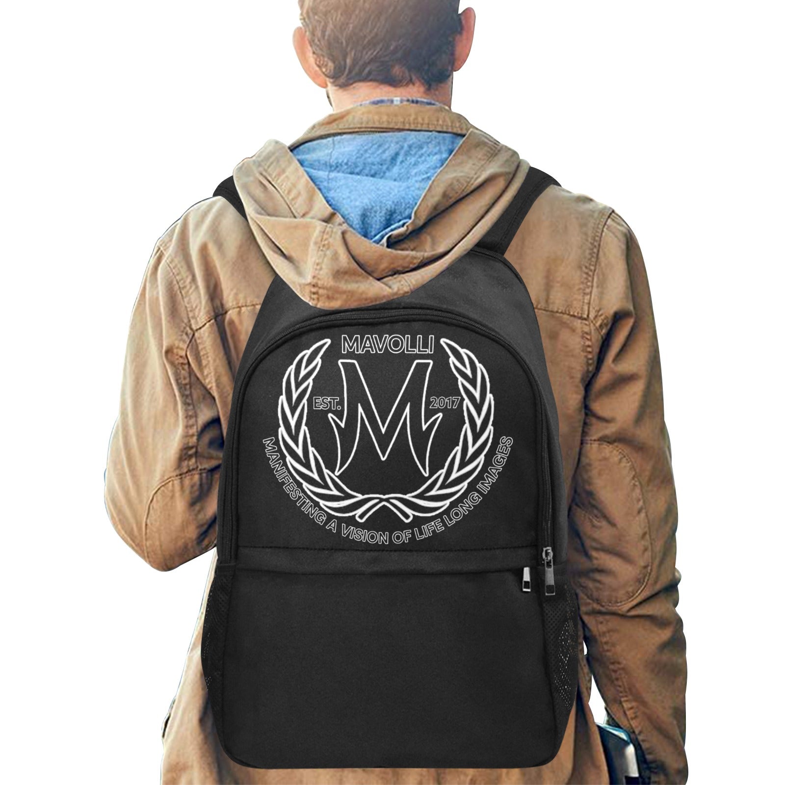 Mavolli Backpack with Side Mesh Pockets