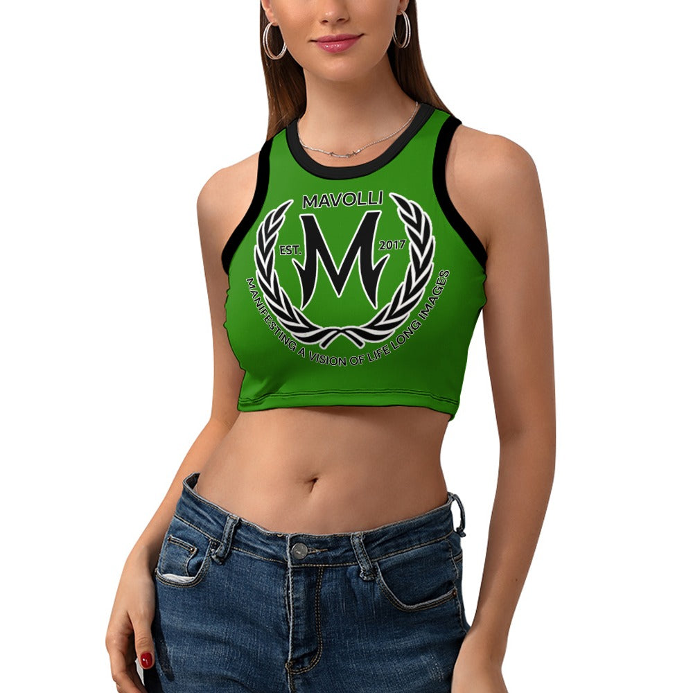 Women's Mavolli Cropped Tank Top (slim)