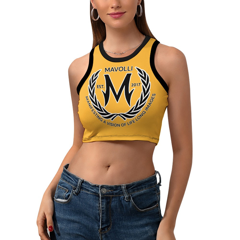 Women's Mavolli Cropped Tank Top (slim)