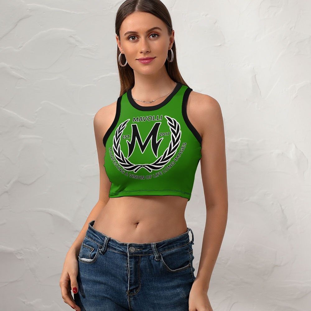 Women's Mavolli Cropped Tank Top (slim)