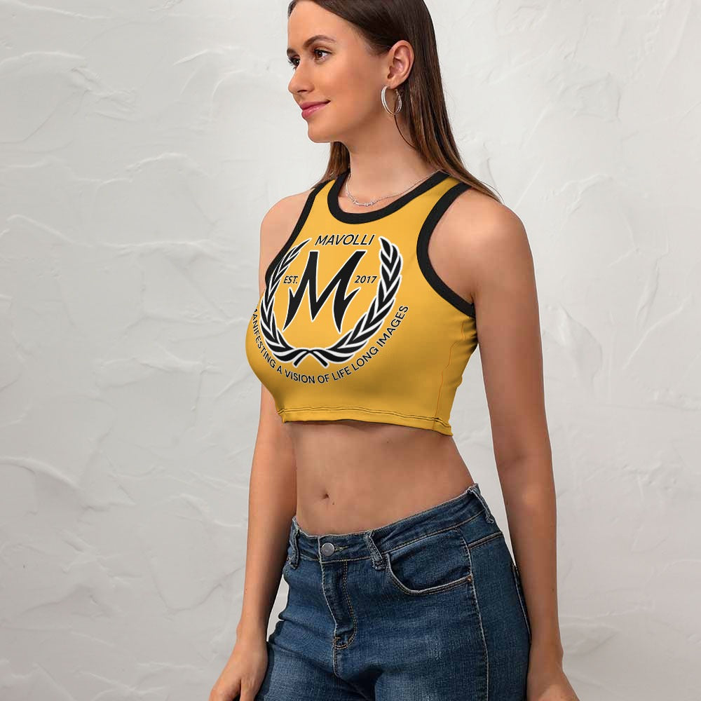 Women's Mavolli Cropped Tank Top (slim)