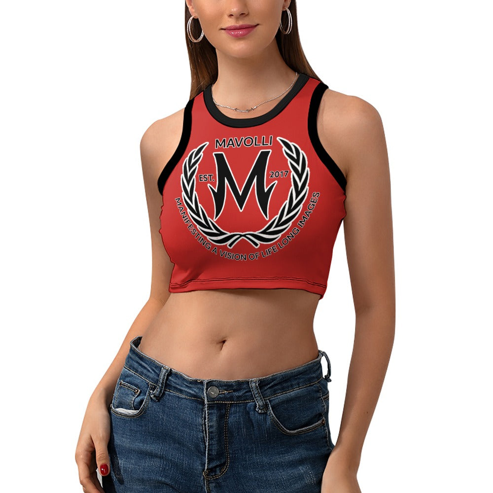 Women's Mavolli Cropped Tank Top (slim)