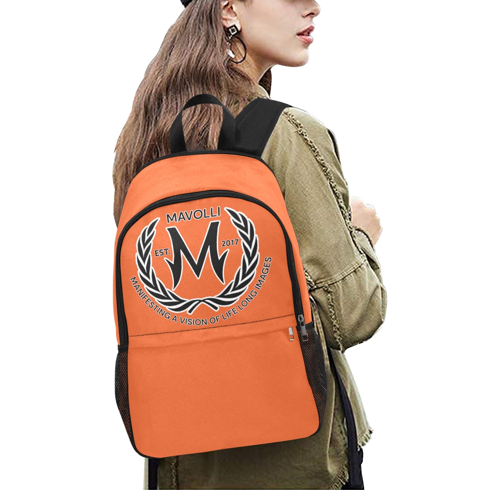 Mavolli Backpack with Side Mesh Pockets