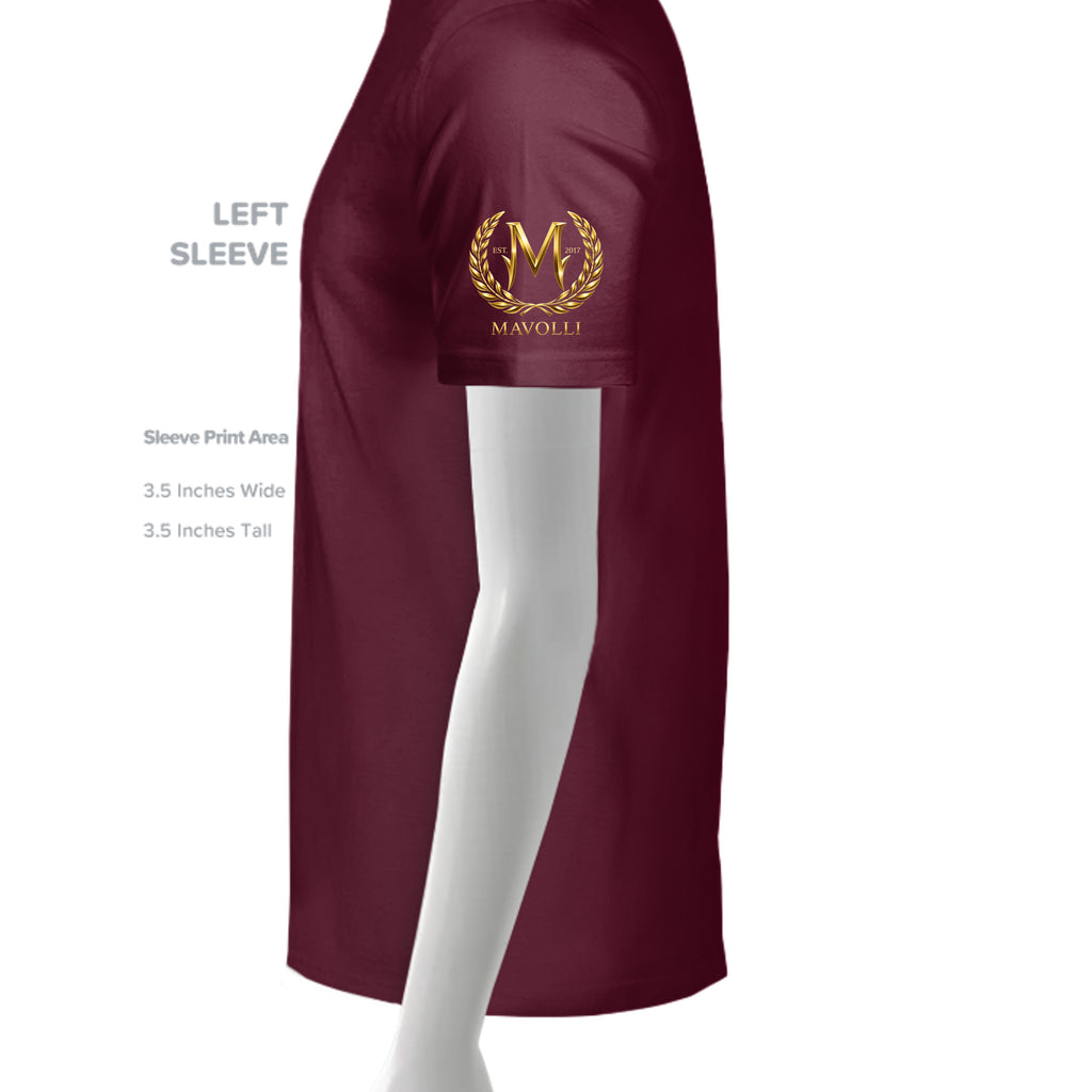 MAROON - G500 - SLEEVE_LEFT