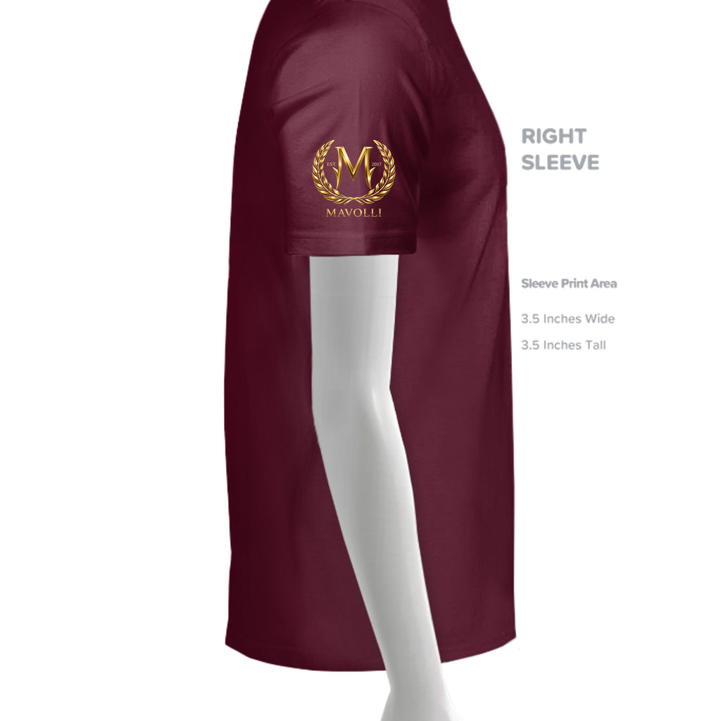 MAROON - G500 - SLEEVE_RIGHT